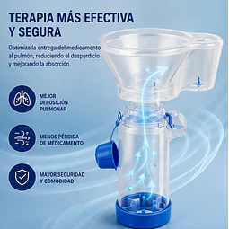 Aerocámara Adulto Cranberry 180ml
