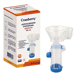 Aerocámara Adulto Cranberry 180ml