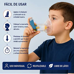 Aerocámara Pediatrica Cranberry 150ml