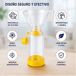 Aerocámara Pediatrica Cranberry 150ml