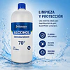 Alcohol Desnaturalizado 70° 1 Litro Reutter 