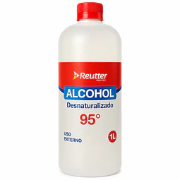 Alcohol Desnaturalizado 95° 1 Litro Reutter 