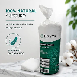 Algodón Hidrófilo Prensado Tresor 1kg