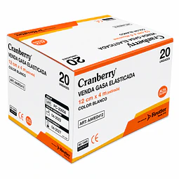 Venda Gasa Elasticada / 20U Cranberry  (SELECCIONAR MEDIDA)