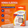 Venda Elástica Suave Y Resistente Cranberry