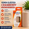 Venda Elástica Suave Y Resistente Cranberry