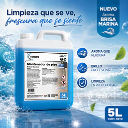 Limpia Pisos Aroma Brisa Marina Vadonays 5 Litros