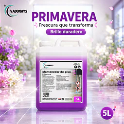 Limpia Pisos Aroma Primavera Vadonays 5 Litros