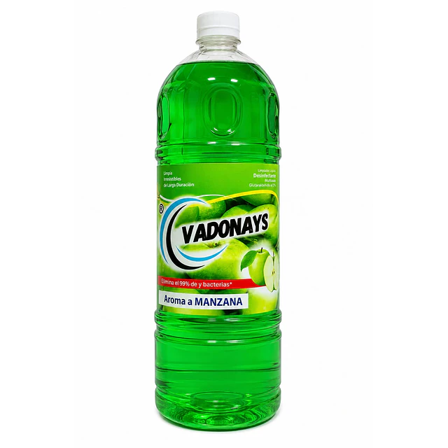 Limpia Pisos Aroma Manzana Vadonays 1800ml