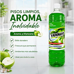 Limpia Pisos Aroma Manzana Vadonays 900ml