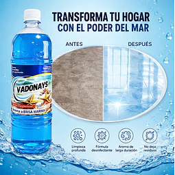 Limpia Pisos Aroma Brisa Marina Vadonays 1800ml