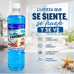 Limpia Pisos Aroma Brisa Marina Vadonays 900ml