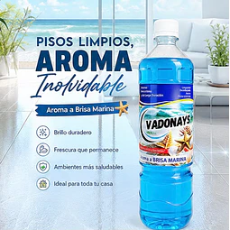 Limpia Pisos Aroma Brisa Marina Vadonays 900ml