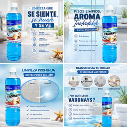Limpia Pisos Aroma Brisa Marina Vadonays 900ml