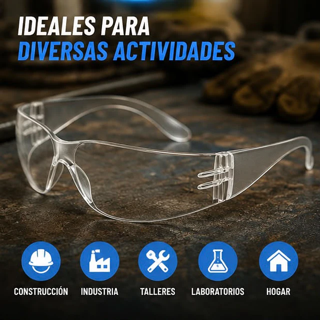 Lentes De Seguridad Claro Dreier / 1 Unidad