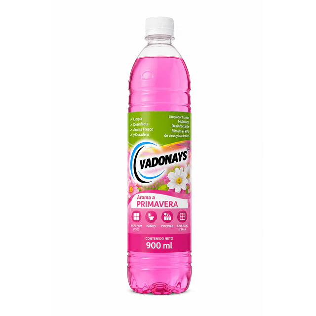 Limpia Pisos Aroma Primavera Vadonays 900ml