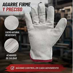 Guantes De Trabajo Cabritilla Certificado 1 Par