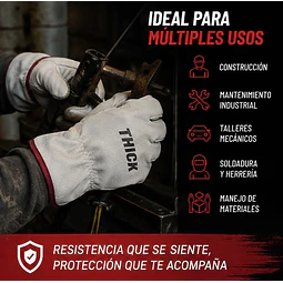 Guantes De Trabajo Cabritilla Certificado 1 Par