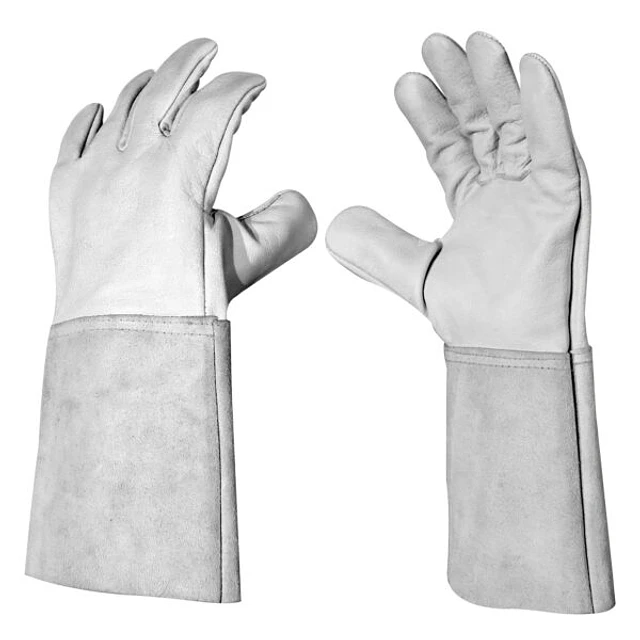 Guantes De Trabajo Cabritilla Largo Certificado 1 Par