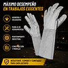 Guantes De Trabajo Cabritilla Largo Certificado 1 Par