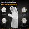 Guantes De Trabajo Cabritilla Largo Certificado 1 Par