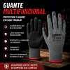 Guante De Trabajo Palma Latex Gris - 1 Par