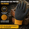 Guante De Trabajo Palma Latex Amarillo - 1 Par