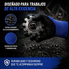Guante Nitrilo Rugoso Talla 9 - 1 Par 