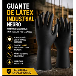 Guantes De Albañil De Latex, Albañil Reforzado -1 Par V-a