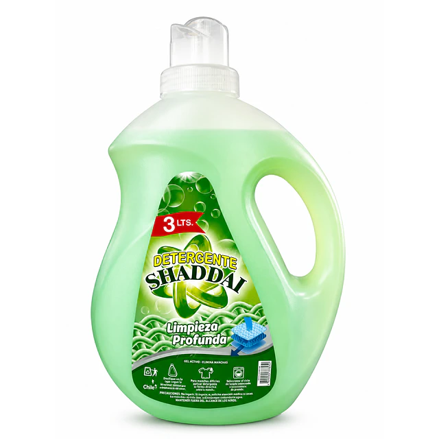 Detergente Liquido Concentrado Shaddai 3 Litros