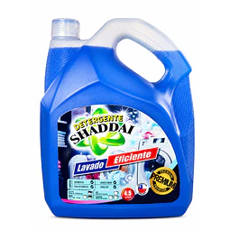 Detergente Liquido Premiun Shaddai 4.5 Litros Azul
