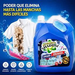 Detergente Liquido Premiun Shaddai 4.5 Litros Azul