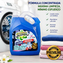 Detergente Liquido Premiun Shaddai 4.5 Litros Azul