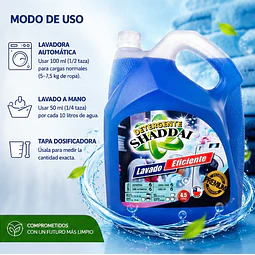 Detergente Liquido Premiun Shaddai 4.5 Litros Azul