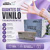 Guante Vinilo Sin Polvo Box de 1000 Unidades Variedades Adonays