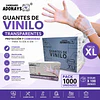 Guante Vinilo Sin Polvo Box de 1000 Unidades Variedades Adonays