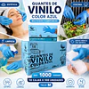 Guante Vinilo Azul Sin Polvo Box de 1000 Unidades Variedades Adonays