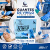 Guante Vinilo Azul Sin Polvo Box de 1000 Unidades Variedades Adonays