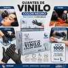 Guante Vinilo Negro Sin Polvo Box de 1000 Unidades Variedades Adonays