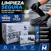 Guante Vinilo Negro Sin Polvo Box de 1000 Unidades Variedades Adonays