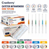 Cateter Intravenoso C/teflón Cranberry 50 Uds Radio Paco