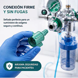 Niple Conector Oxigeno Universal 1 Unidad