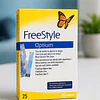 Cinta Glicemia Tiras Freestyle Optium 25 Unidades