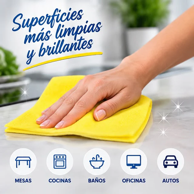 Paño Amarillo Multiuso 1 Unidad