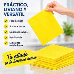 Paño Amarillo Multiuso 1 Unidad