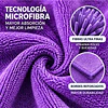 Paños De Limpieza De Microfibra Morado 1 Unidad