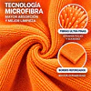 Paños De Limpieza De Microfibra Naranjo 1 Unidad