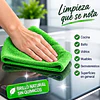 Paños De Limpieza De Microfibra Verde 1 Unidad