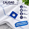 Trapero de Algodón con Ojal Blanco 1 Unidad