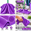 Trapero de Microfibra con Ojal Morado 1 Unidad